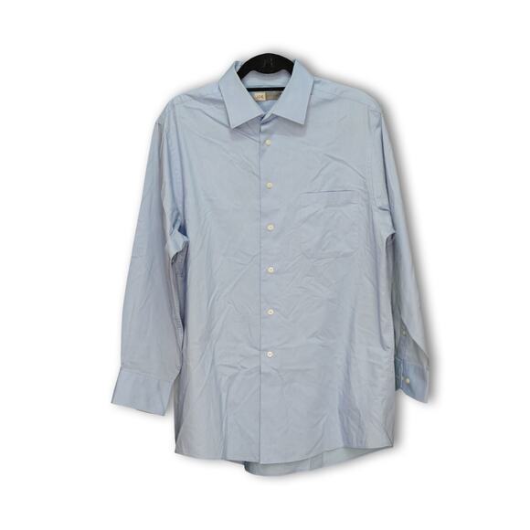 JOE Joseph Abboud Blue Button Down Shirt 16-1/2 x 32/33 - Picture 1 of 2